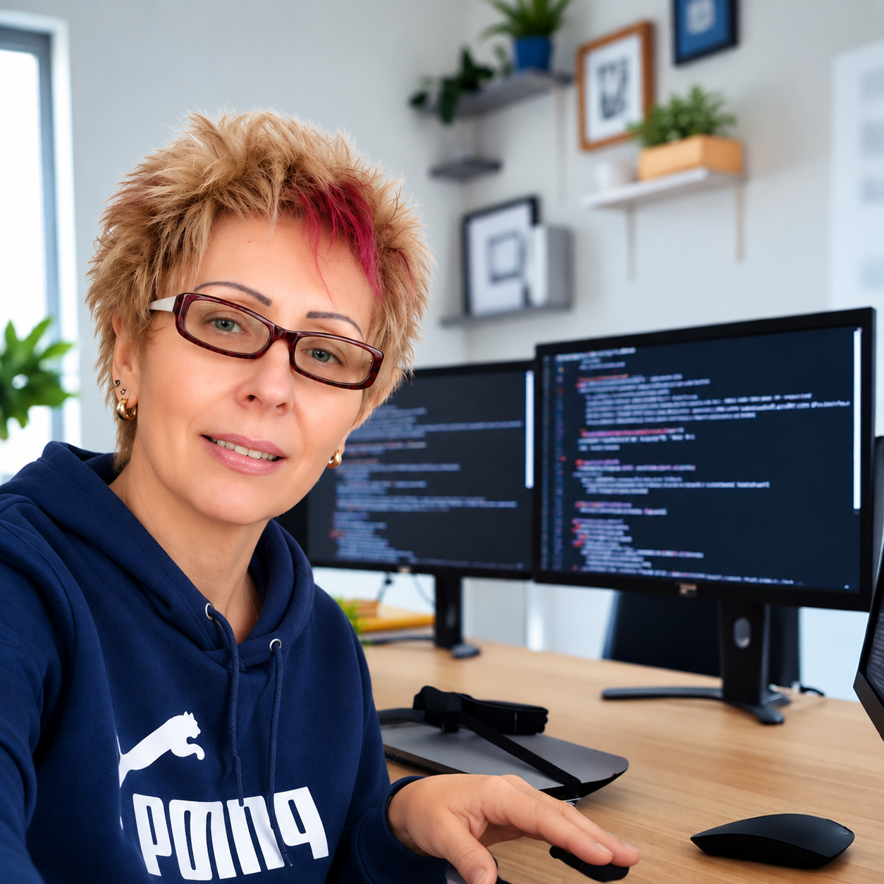 Rita Scheer, Webdesignerin aus Neunkirchen