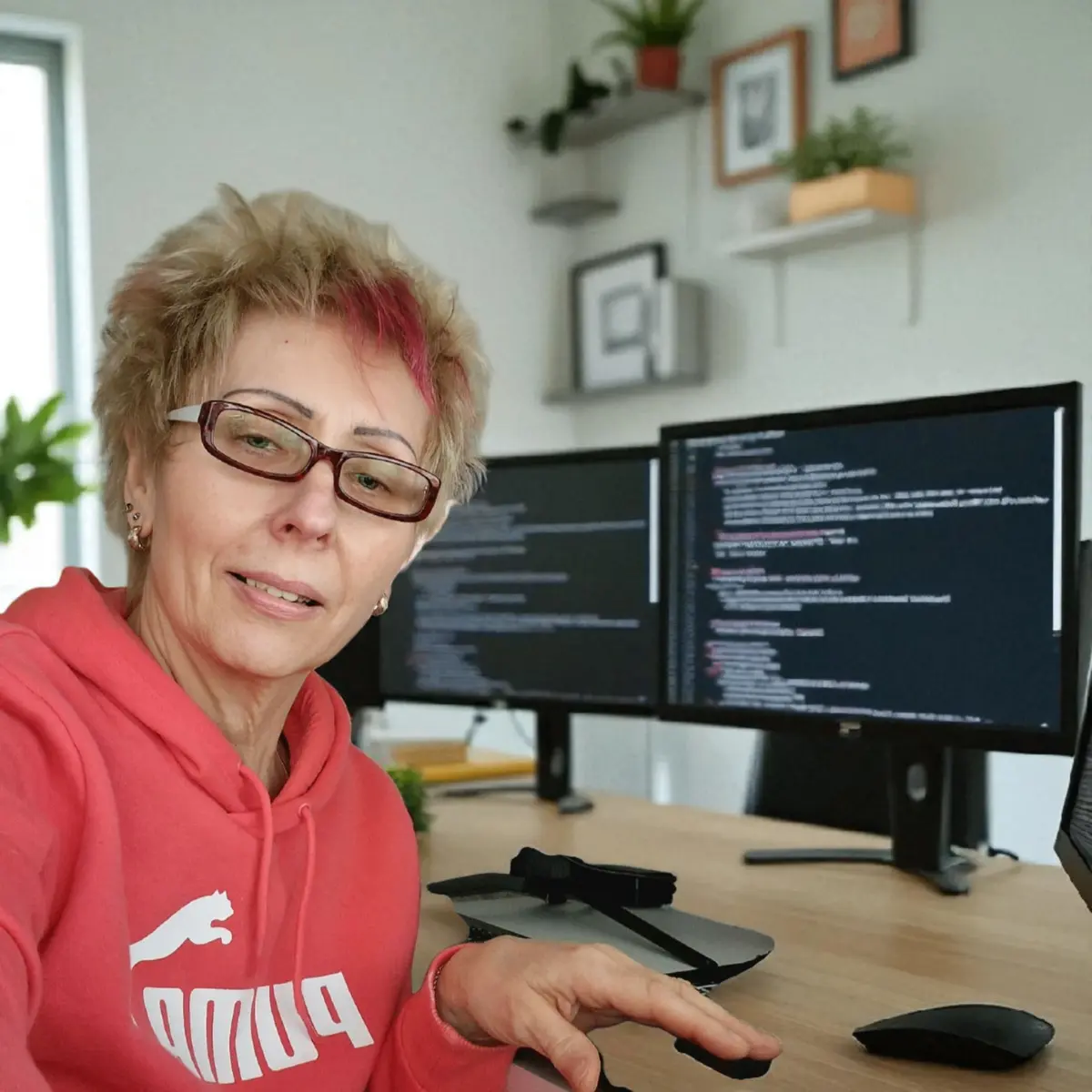 Rita Scheer, Webdesignerin aus Neunkirchen